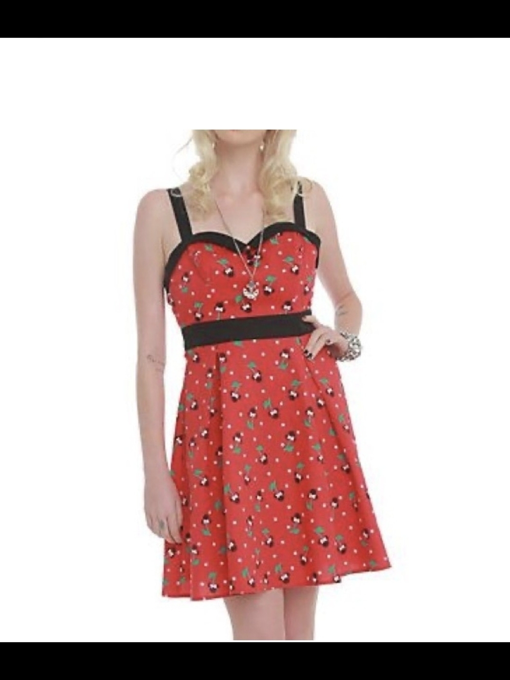 Minnie Mouse Sundress Jr Xl (10) Hot Topic